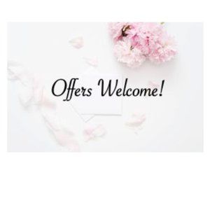 Open to all offers!